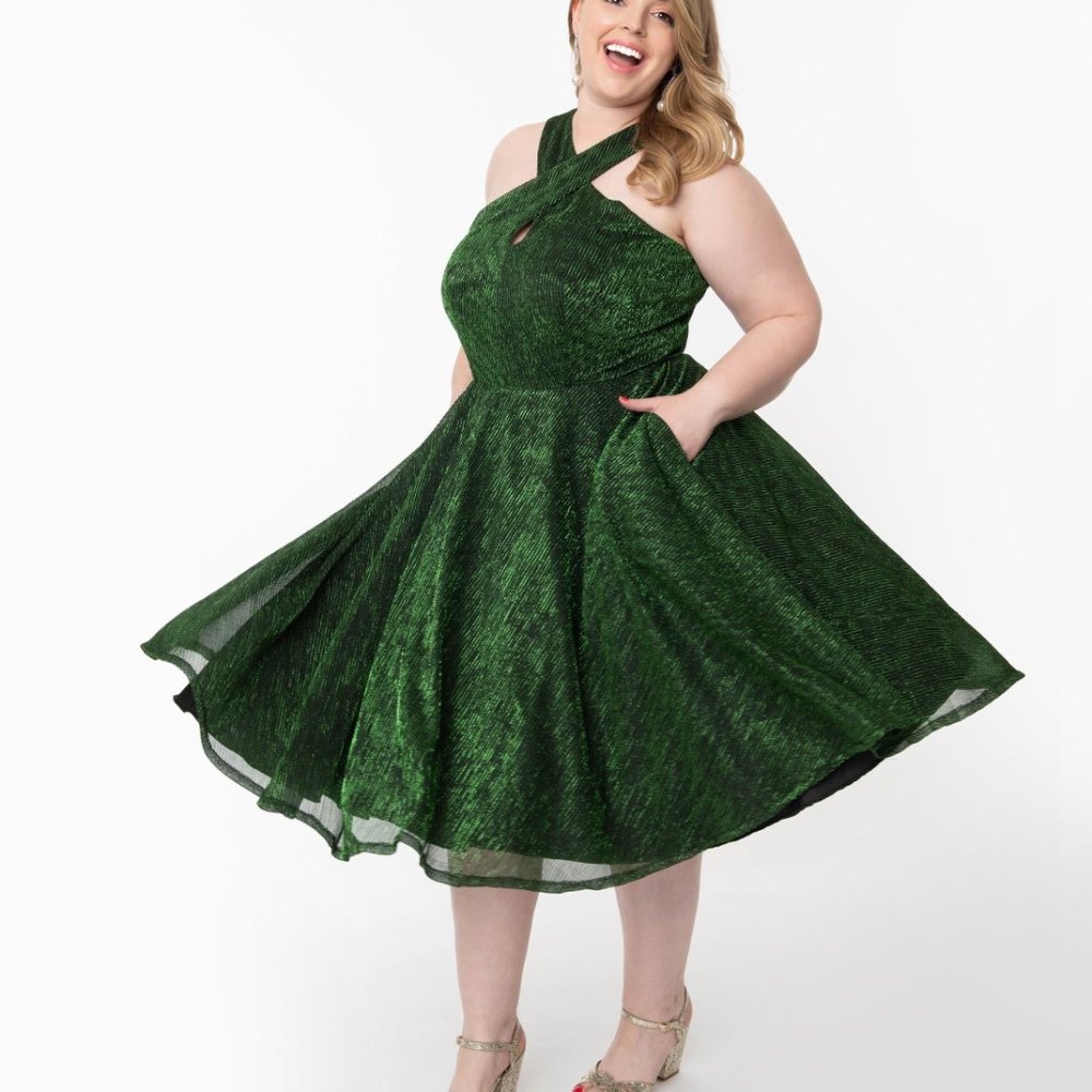 Elegant Green Prom Dress